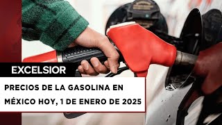 ¿Cuánto subió por los impuestos? Precio de la gasolina hoy 1 de enero de 2025 en México