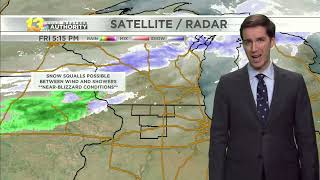 Early evening forecast, 2/18/22