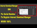 Cara Mengatasi Serial Number IDM
