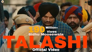 Talashi (Official Video)–Sidhu Moosewala | $nappy | Latest Punjabi song 2025 | #moostape