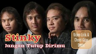 Jangan Tutup Dirimu - Stinky • (Lirik & Chord Gitar Dasar) by@realsoundsmusica