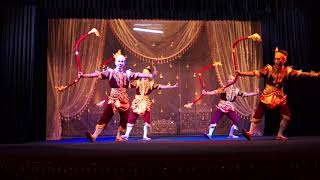 Cultural show at Karaweik Palace, Yangon, Myanmar