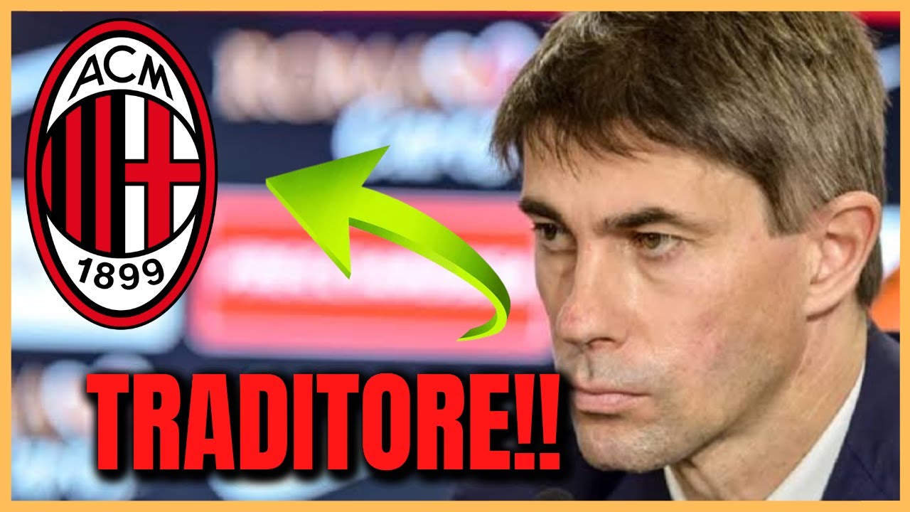 💥😱BOMBA!! GUARDA COSA HA FATTO CON IL MILAN! NOTIZIE AC MILAN! - YouTube