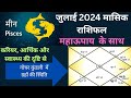 मीन राशि #जुलाई2024 राशिफल Meen Rashifal July 2024 | Pisces July Horoscope |by Pt. Rajeev Jha