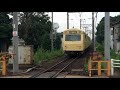 【hd】四日市あすなろ鉄道 列車交換 in 日永駅