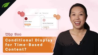 How to Use Conditional Display in Thrive Architect for Time-Based Content