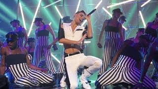 Rylan Clark sings a Jennifer Lopez / Rihanna medley -  Live Week 3 - The X Factor UK 2012