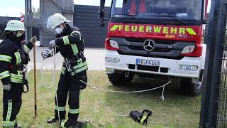 Sichern in absturzgefährdeten Bereichen:  \