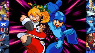 MARVEL vs. CAPCOM Fighting Collection - ROLL & MEGA MAN playthrough - Nintendo Switch gameplay