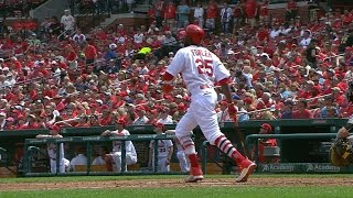 4/19/17: Fowler's two home runs lead Cards to 2-1 win