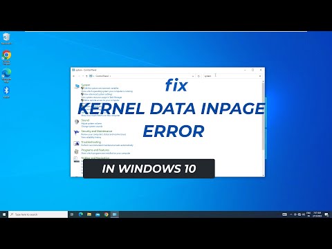 Исправление ошибки Kernel Data Inpage в Windows 10/11 | 2023