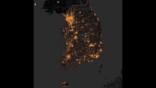 South Korea Map \u0026  Data Visualization in Tableau | Postal Codes