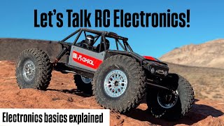 New ESC I REALLY Like! Electronics Explained. Axial Capra Crawling