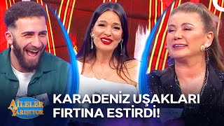 Karadeniz Ünlüleri Coştu, Coşturdu! | Aileler Yarışıyor