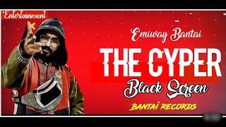 Emiway Bantai -  The Cyper Lyrics | Full Lyrics Black Screen | emiway status song | Entertainment