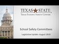 Legislative Guidance: School Safety Committees