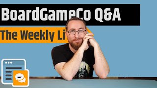 BoardGameCo Q&A October 31st, 2024 - The (Not So) Weekly Live Show