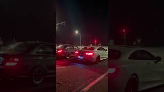 Supercharged C63 AMG vs S550 Mercedes (Tuned)