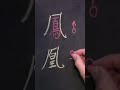 【黑板字】“望女成鳳”有沒有搞錯呀？ 手寫 漢字 handwriting 傳統文化 中国語 女人 励志