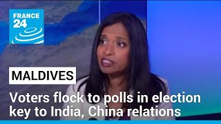 Maldives votes in election set to influence relations with India, China • FRANCE 24 English
