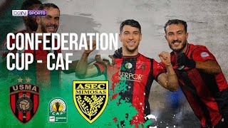 USM Alger (DZA) vs ASEC Mimosas (CIV) | CAF Confederation Cup HIGHLIGHTS | 12/15/24