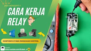 Bagaimana Cara Kerja Relay PADA RANGKAIAN LISTRIK | Electrical Komponen