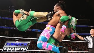 Lucha Dragons vs. Kofi Kingston & Xavier Woods of The New Day: SmackDown, Dec. 17, 2015
