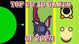 Top 20 Best .io Games of 2017!