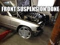 BC Coilovers under a Mercedes  W201 190 V12 ! JMSpeedshop !