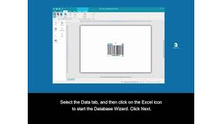 Creating a Barcode Object Linked to a Database-ZebraDesigner