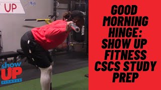 Good Morning CSCS Study Prep | Show Up Fitness weekly ZOOM calls to help you become a strength coach