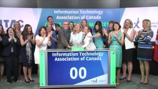 Information Technology Association of Canada opens Toronto Stock Exchange, June 17, 2016