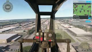 Ornithopter Buzzes Downtown Kansas City [Microsoft Flight Simulator]