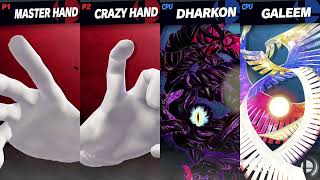 Smash Bros Ultimate: Master Hand and Crazy Hand Vs the other bosses