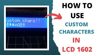 LCD 1602 Custom Characters || STM32