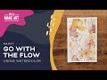 Go with the Flow | Easy Ink and Wash Watercolor Painting by Sarah Cray & Let's Make Art