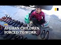 Poverty forces Afghan children to abandon dreams of going to school for work in order to survive