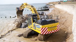 Earlcoate Komatsu Hybrid on Beach