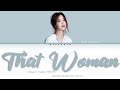 Baek Ji Young (백지영) - The Woman (그여자) (SECRET GARDEN OST Part.1) [Han|Rom|Eng] Color Coded Lyrics