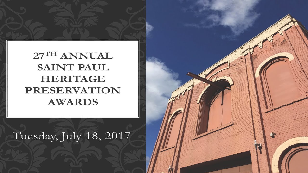 27th Annual Heritage Preservation Awards - YouTube