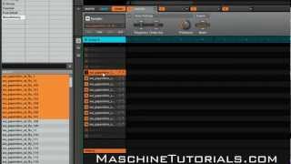 Maschine using a folder alias to eliminate missing sample errors