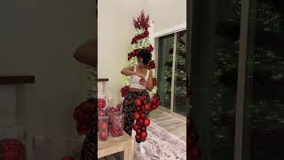 👉Replying to @bridgette0369 Here is the tutorial on how I decorated the Christmas Tree I used abou