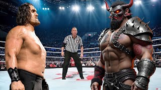 WWE 2K24 - The Great Khali vs Infernal Warlord - FULL MATCH | WWE2K Dec 26, 2024