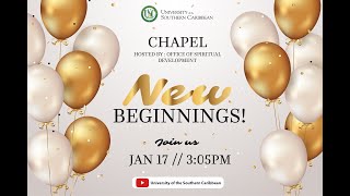 USC Assembly | New Beginnings | Jan 17, 2022