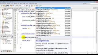 49 char and boolean method