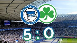 🔵⚪HEISER GEWORDEN! | HERTHA vs GREUTHER FÜRTH - Stadion VLOG ⚪🔵