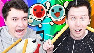 Dan vs. Phil - DRUMMING CHALLENGE! 🥁