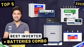 Best Inverter Battery For Home in India 2023 👌Best Home Inverter & Battery (600-1100 Watt)**