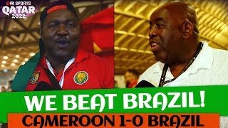 Watch Out For Africa! Proud Cameroon Fans! Cameroon 1-0 Brazil