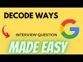 Decode Ways - Leetcode 91 - Python